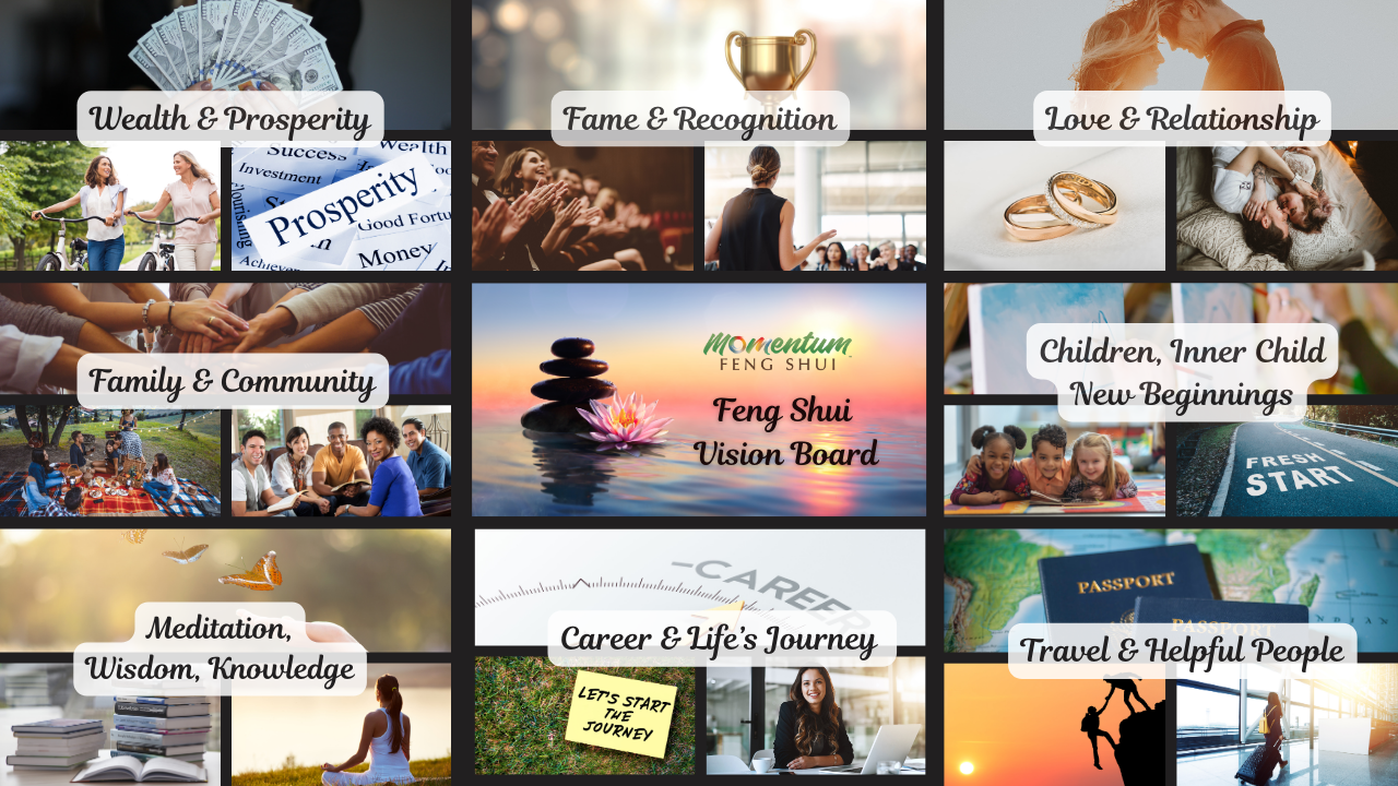 FSVB Cover 4 Vision Board Online Course, Feng Shui Vision Board Online Course