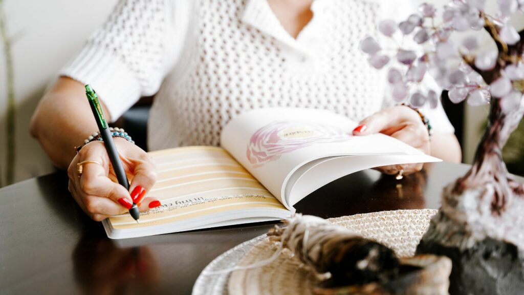 Meena journaling