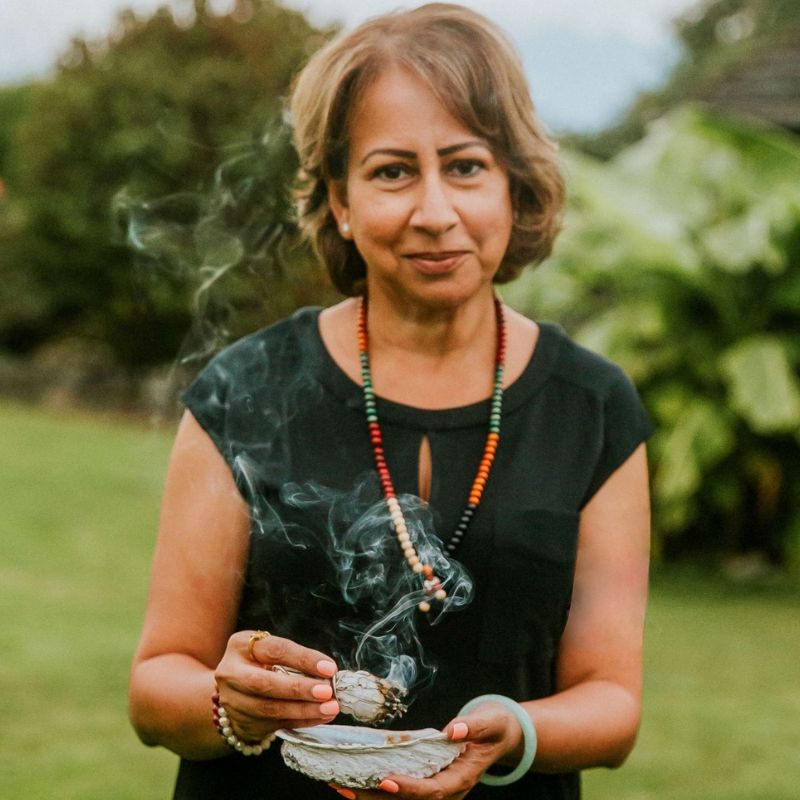 Energy Clearing with Meena smudging, What is Smudging, and how can I do it in my Home?